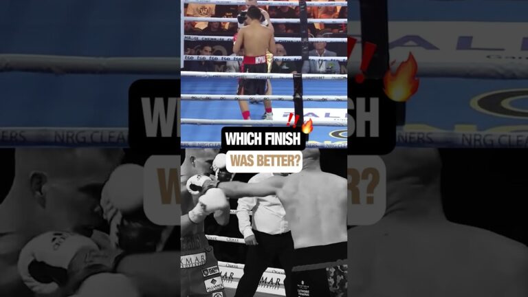 Knockout MACHINE… Liam Wilson looks for the finish everytime!