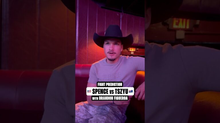 Brandon Figueroa’s Prediction #SpenceTszyu