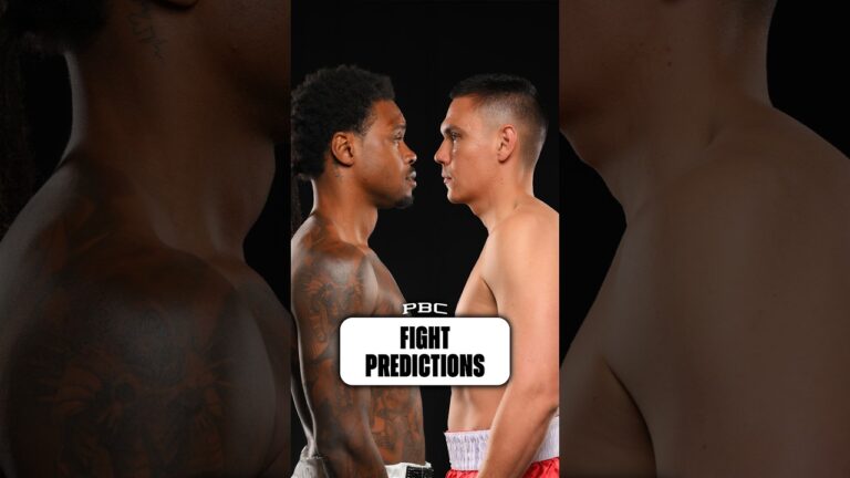 Spence & Tszyu Give Their Official Fight Predictions