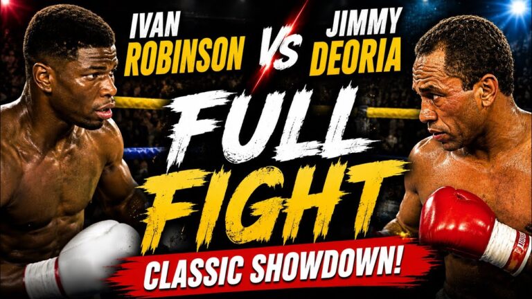 Jimmy Deoria vs Ivan Robinson FULL FIGHT