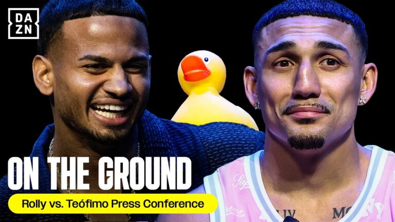 Gold on the line between Rolly Romero and Teofimo Lopez! 🏆 | On The Ground