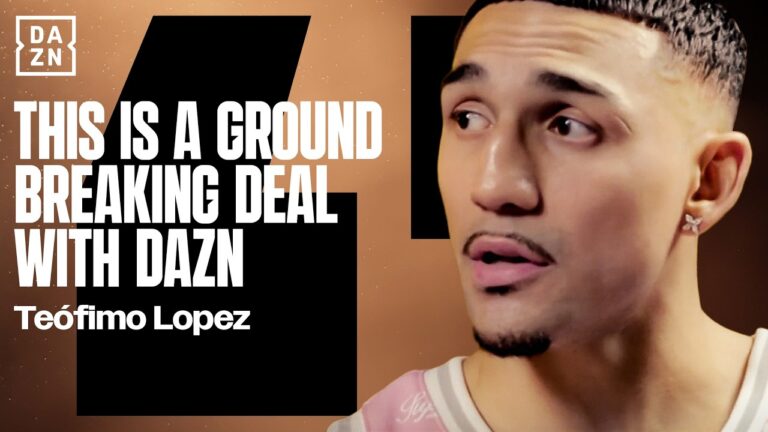 Signed, sealed, delivered 🤝 Teofimo Lopez strikes deal with DAZN! #RollyTeofimo
