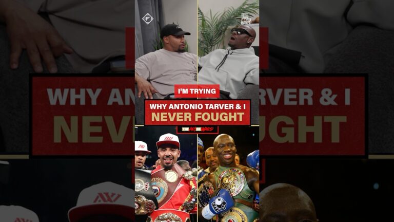 Andre Ward vs. Antonio Tarver would’ve been GREAT smoke 💨🍿