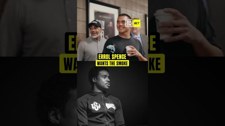 It’s man down for Errol Spence as shark season approaches 😤🦈