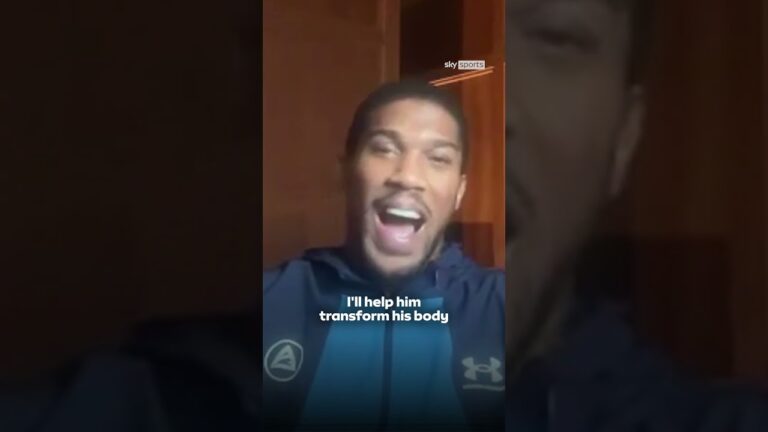 Anthony Joshua offers to transform Tyson Fury