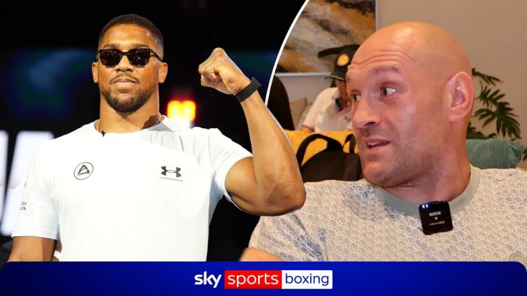 “I’m not interested in Mr Bodybuilder!” | Tyson Fury RULES OUT being ringside for Joshua fight