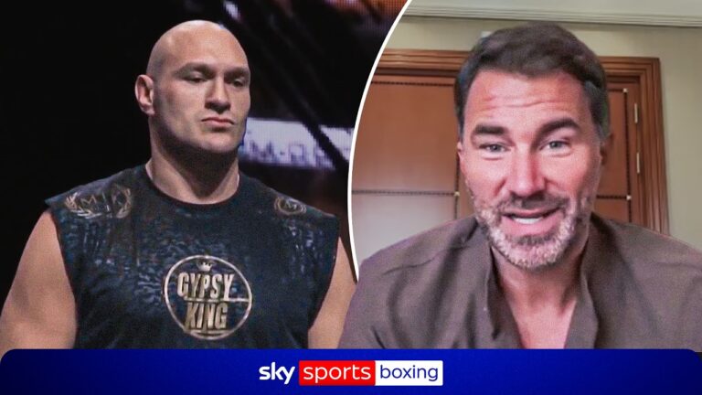 Eddie Hearn HITS BACK at Tyson Fury after casting doubt over Anthony Joshua fight 🔥