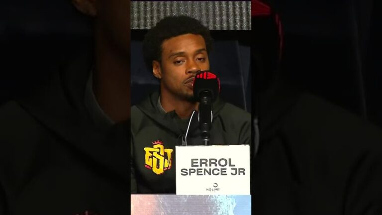 Spence declares fight will end early