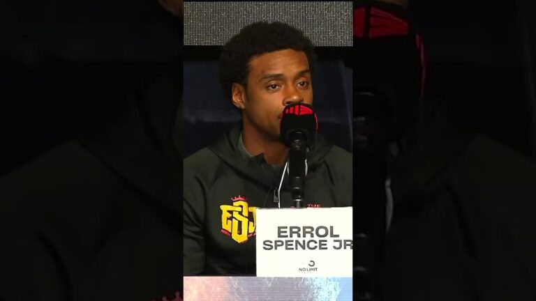Errol Spence is back and is focused as ever