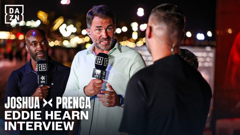 “The contract is signed!”  Eddie Hearn discusses AJ vs Tyson Fury negotiations & AJ’s comeback |