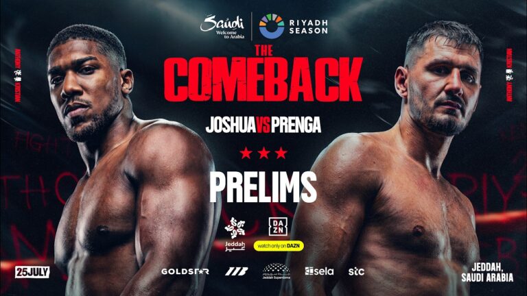 Anthony Joshua Vs Kristian Prenga Prelims | 7 Live Fights | Matchroom Boxing