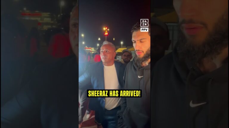 Hamzah Sheeraz is in the building! 🤩