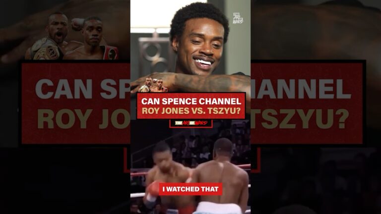 Before he was Errol Spence, he was a kid with a Roy Jones Jr. tape on repeat 📼