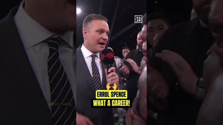 Errol Spence announces his RETIREMENT following loss to Tim Tszyu!