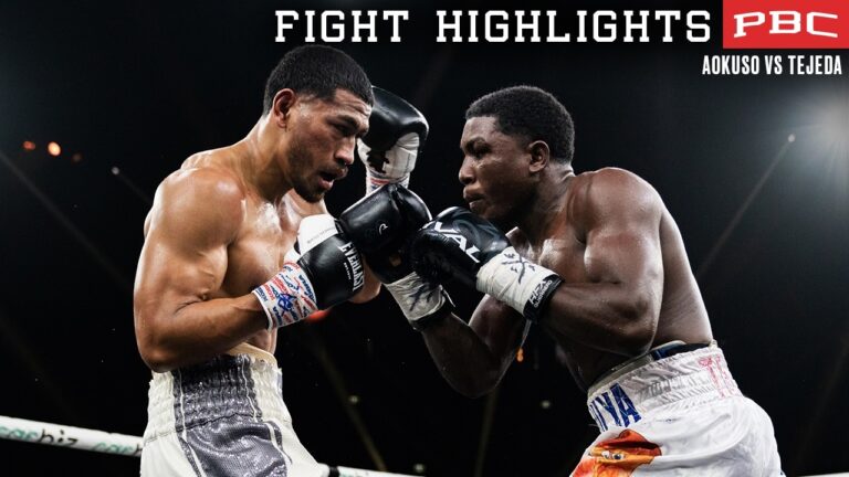PBC FIGHT HIGHLIGHTS: Paulo Aukoso one-punch KO of Tajeda | Aukoso vs Tajeda