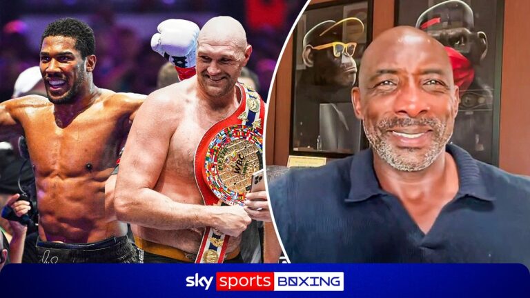 “I’d lean towards Fury!” | Johnny Nelson gives Anthony Joshua vs Tyson Fury prediction