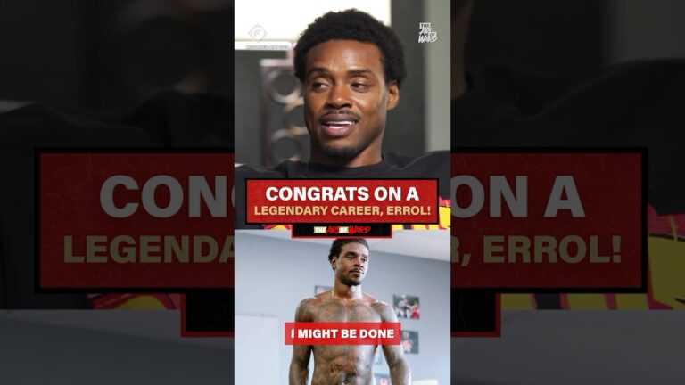 From The Art of Ward: Congrats on a Hall of Fame career, Errol Spence 🙏
