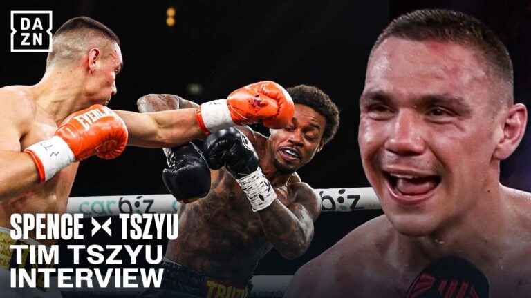“The Tszyu legacy is CONTINUING!”  🇦🇺 | Tim Tszyu reacts to win over Spence