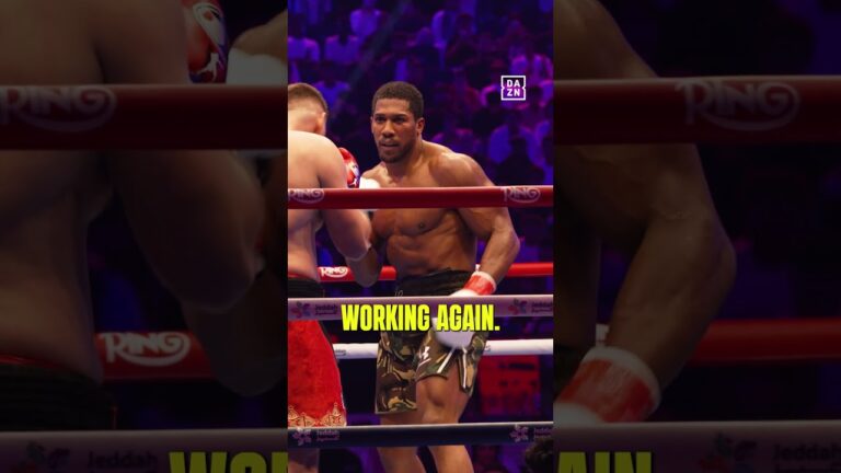 Anthony Joshua as you have NEVER seen him before in Fight Night Raw