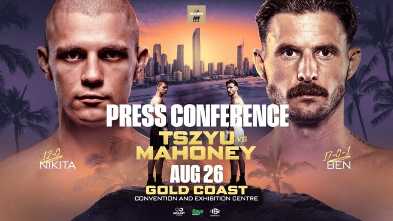 Nikita Tszyu vs Ben Mahoney | Official Press Conference