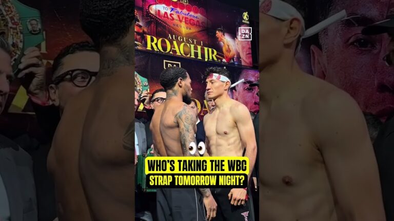 LAMONT ROACH VS WILLIAM ZEPEDA FACE-OFF! TOMORROW NIGHT ONLY ON DAZN‼️