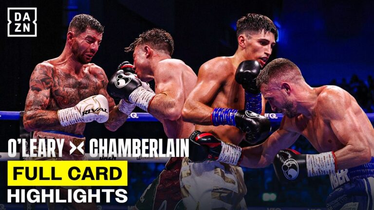 FULL CARD HIGHLIGHTS | Pierce O’Leary vs. Mark Chamberlain