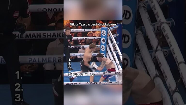 Ruthless in the ring… check out Nikita Tszyu’s top 5 knockdowns 😤 👀