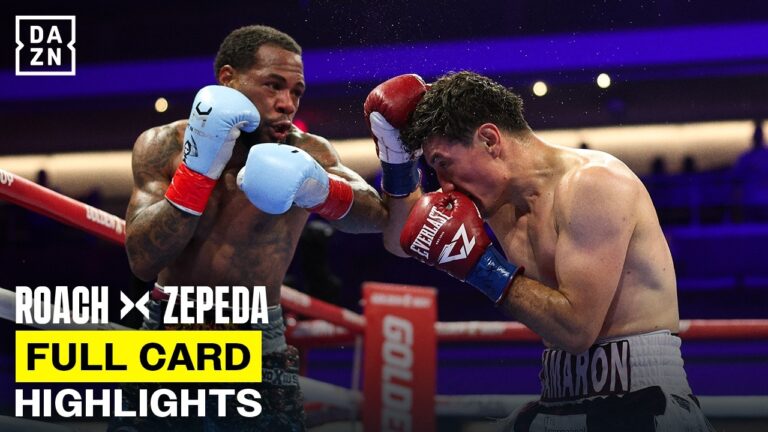 LAMONT ROACH VS WILLIAM ZEPEDA | FULL CARD HIGHLIGHTS