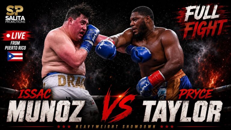 Pryce Taylor vs Issac Munoz Full Fight