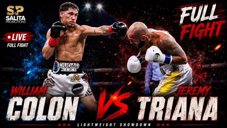 William Colon vs Jeremy Triana full fight