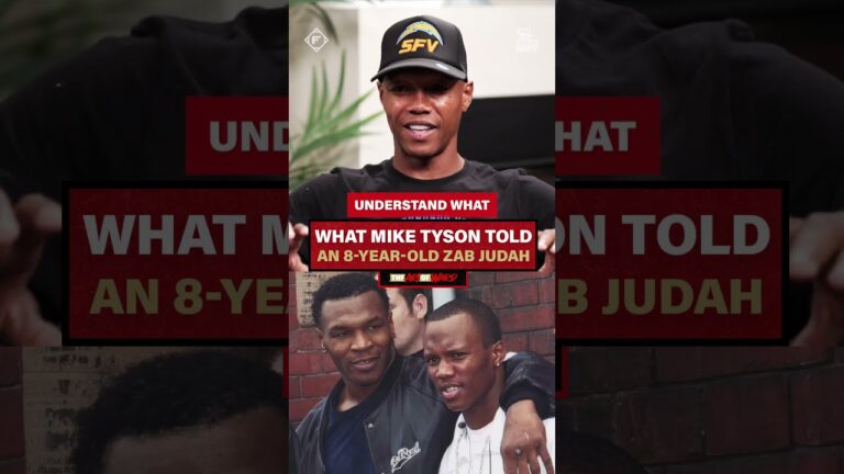Imagine being 8 years old and Mike Tyson is just standing in your living room 🤯 #zabjudah