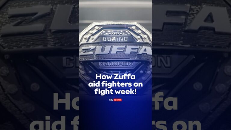 How Zuffa Boxing aid fighters on fight week! 🔎 #shorts #boxing