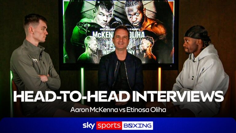 HEAD-TO-HEAD INTERVIEWS! | Aaron McKenna vs Etinosa Oliha