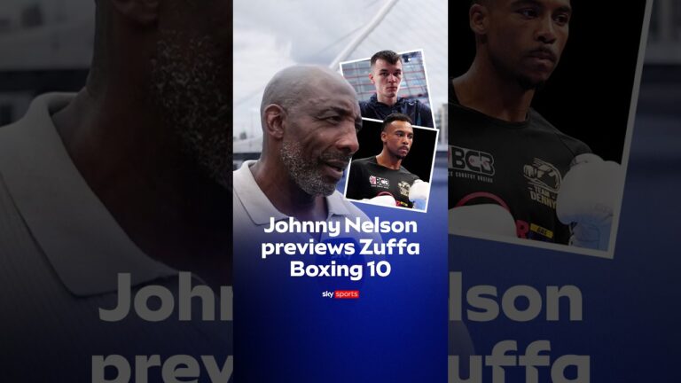 “You cannot sleep on him!” 🗣️ Johnny Nelson previews  #ZuffaBoxing10 🔥