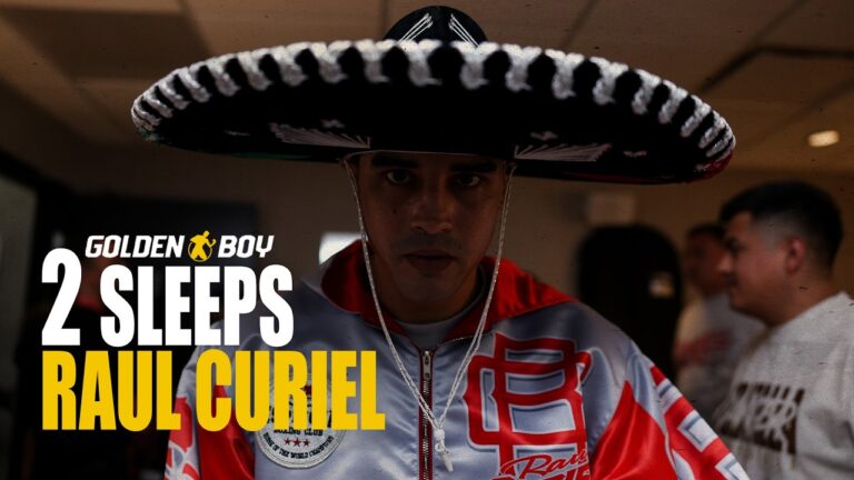 Two Sleeps | Raul Curiel | 🥊 El Cugar puts everyone on notice! 🐆🔥