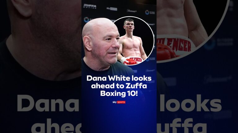 Dana White spoke to Sky Sports ahead of #ZuffaBoxing10 🗣️🥊