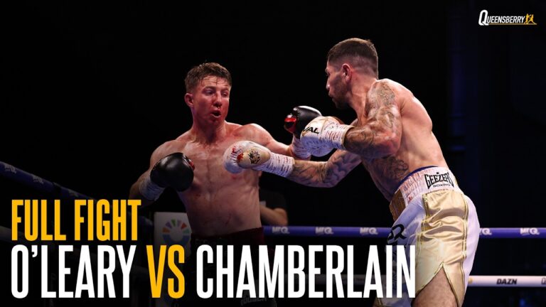 FIGHT OF THE YEAR?! 💥 Pierce O’Leary vs Mark Chamberlain | FULL FIGHT
