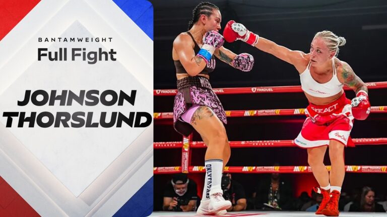 Cherneka Johnson vs Dina Thorslund | Undisputed bantamweight world title | Full Fight