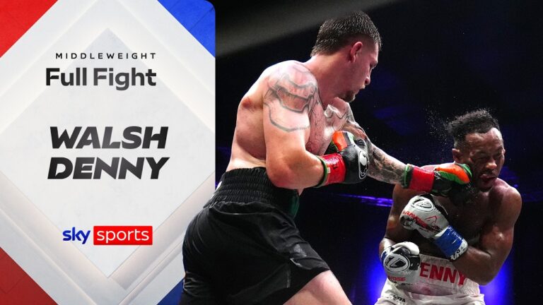 Callum Walsh vs Tyler Denny | Middleweight | Full Fight