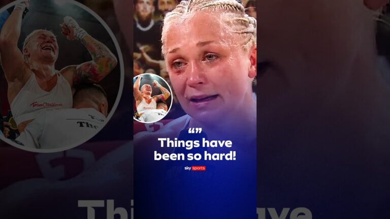 Dina Thorslund close to tears after emotional return ❤️