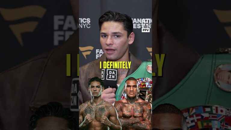 Ryan Garcia vs. Conor Benn… in the words of Ryan Garcia 👀