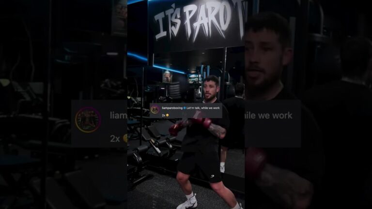 Mr. Two TIME getting the work in the gym… ready for what’s next 👀 🇦🇺 👊