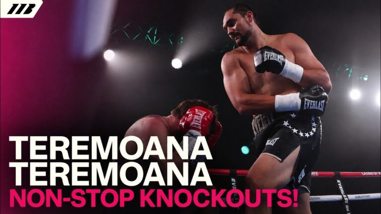 Undefeated giant heavyweight Teremoana | Non-Stop KOs | Matchroom Boxing