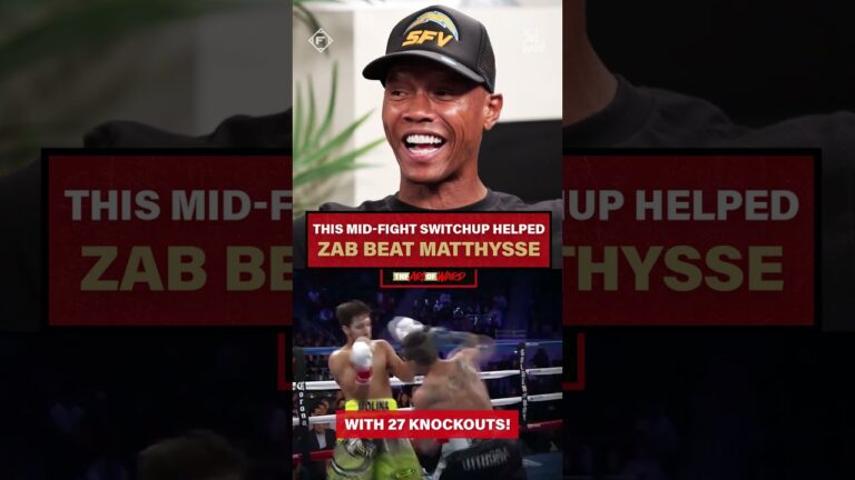 Zab Judah explains the adjustment that helped him hand Lucas Matthysse his first career loss 🧠🥊
