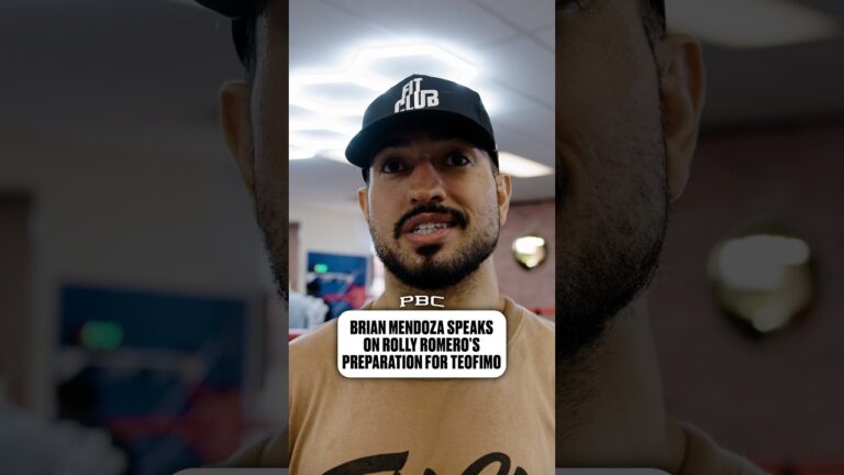 Brian Mendoza Opens Up About Rolly Romero’s Preparation for Teofimo Lopez