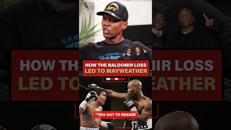 Zab had to re-up his contract THE NIGHT he lost to Carlos Baldomir just to get the Floyd fight 🤯