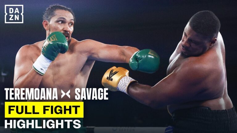 Teremoana Teremoana vs. DeAndre Savage | FIGHT HIGHLIGHTS