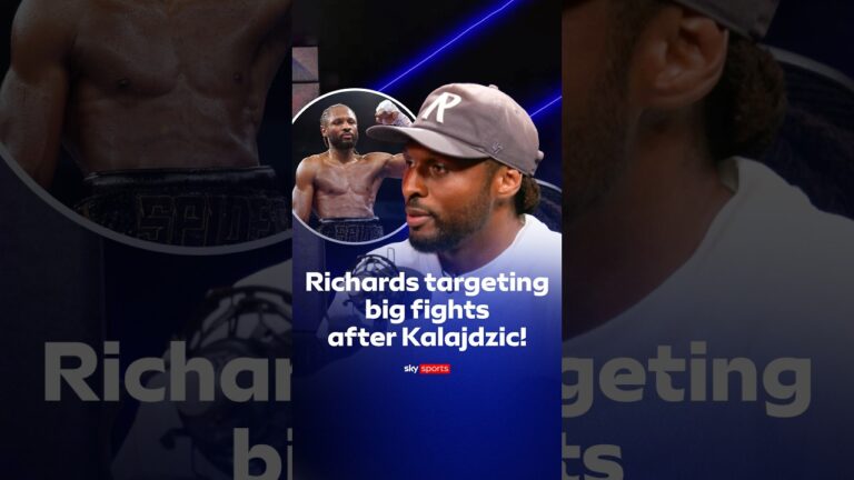 ‘I’ve got the opportunity now’ | Craig Richards targeting big fights after Kalajdzic 👀 🔥