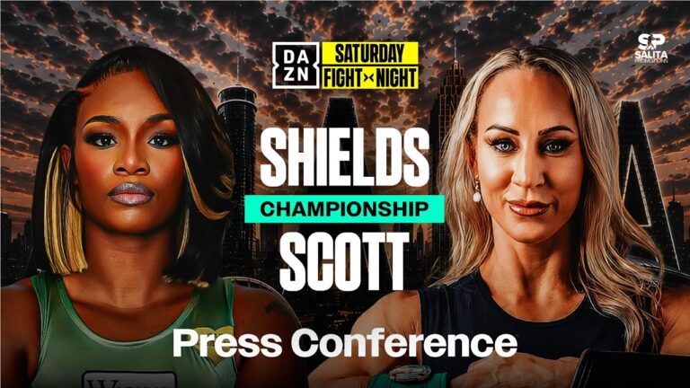 CLARESSA SHIELDS VS. KAYE SCOTT PRESS CONFERENCE LIVESTREAM