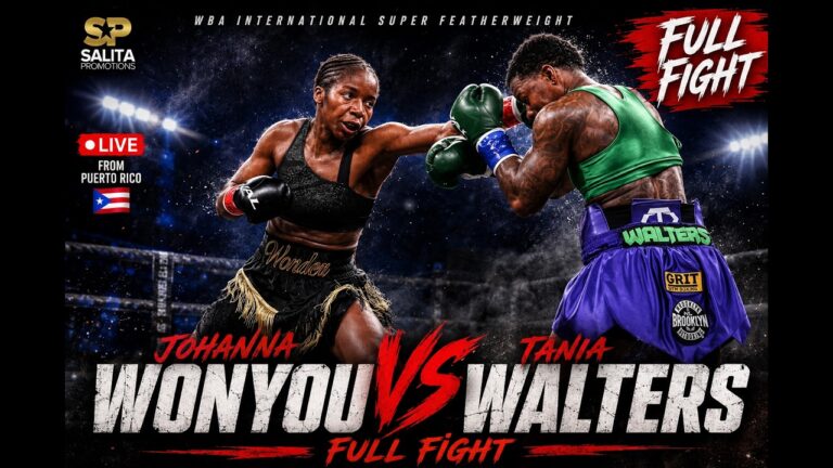 Johanna Wonyou vs Tania Walters Full fight